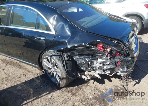 2014 Mercedes-Benz S 550 4Matic из США, поврежденный, VIN WDDUG8FB3EA049768